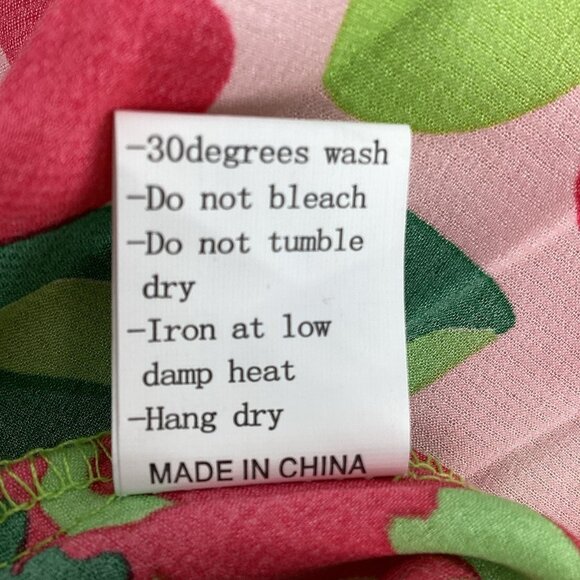 Gingham & Heels Womens One Shoulder Midi Dress Jacquard Romantic Floral Sz 16 - Picture 13 of 16